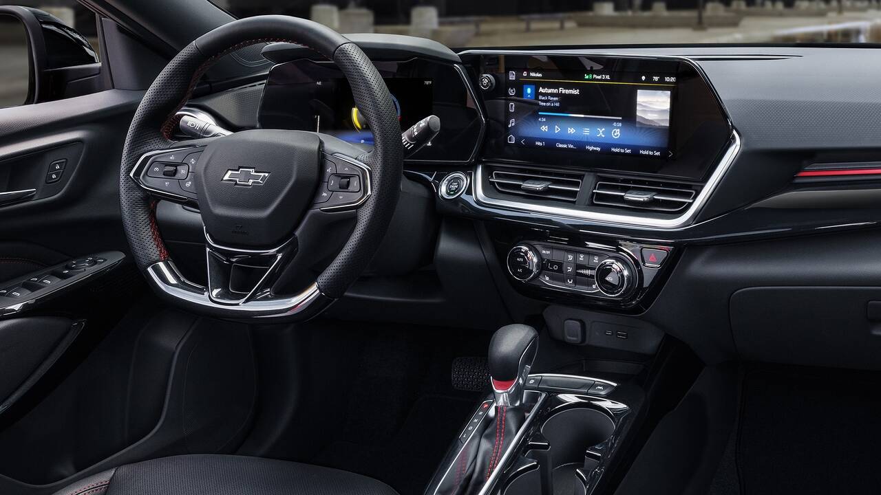 2025 Chevrolet Trax front interior - dashboard