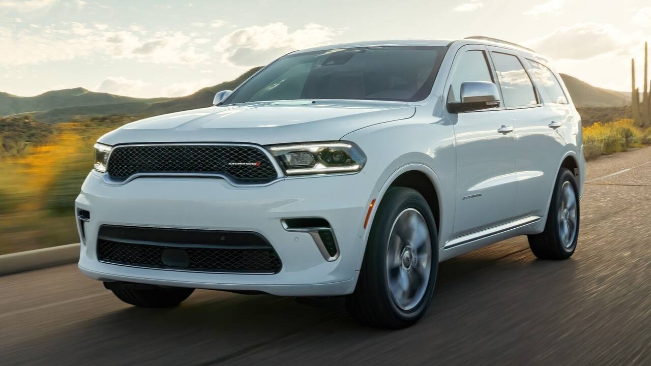 2024 Dodge Durango driving front view