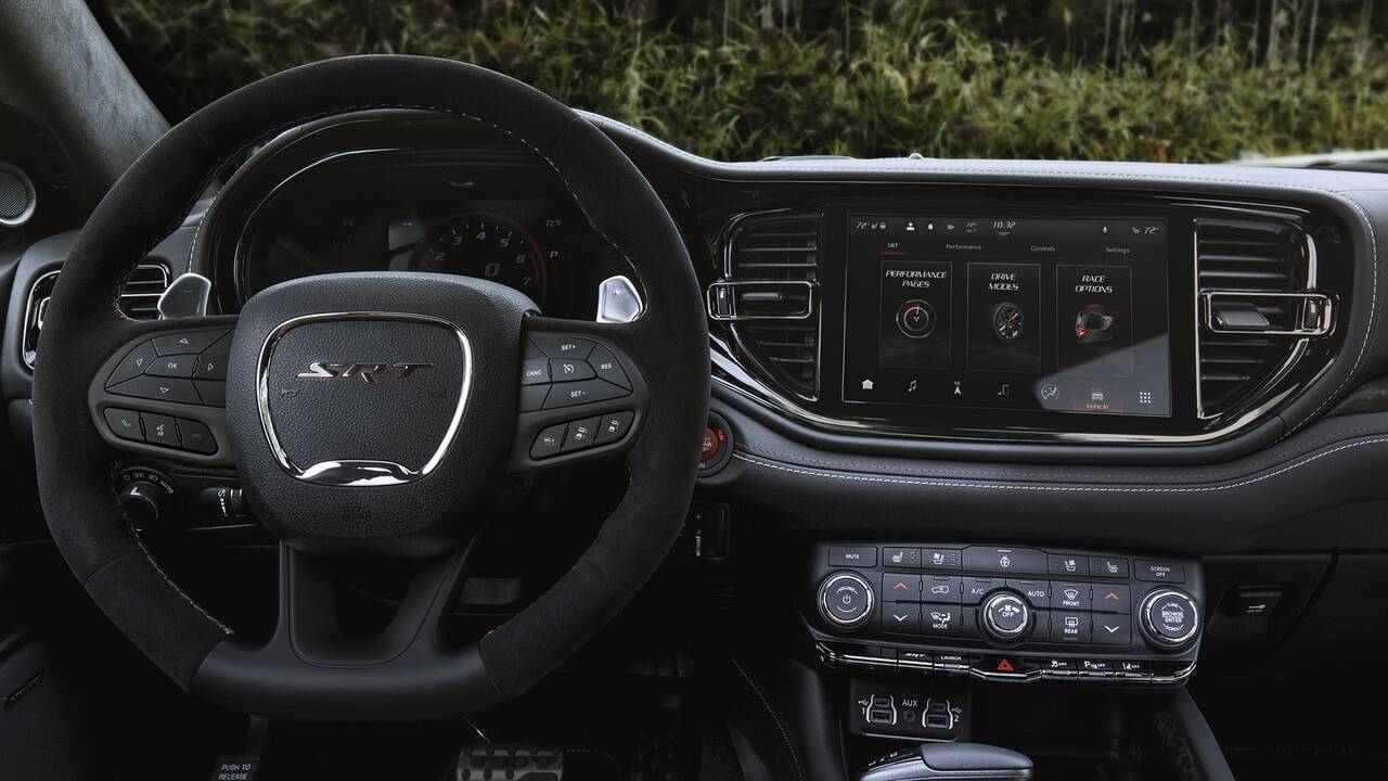 2025 Dodge Durango front interior - dashboard