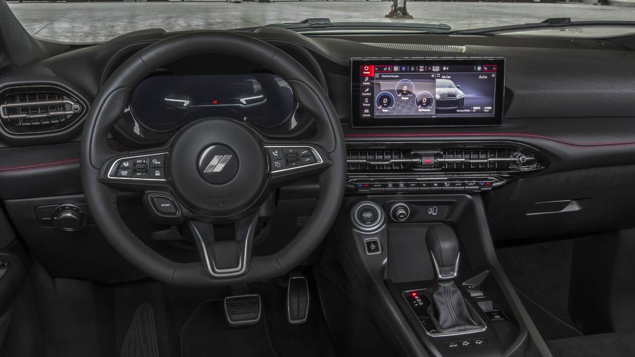 2025 Dodge Hornet front interior - dashboard
