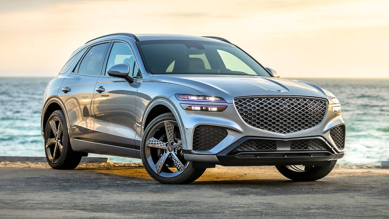 2024 Genesis GV70 parked front view
