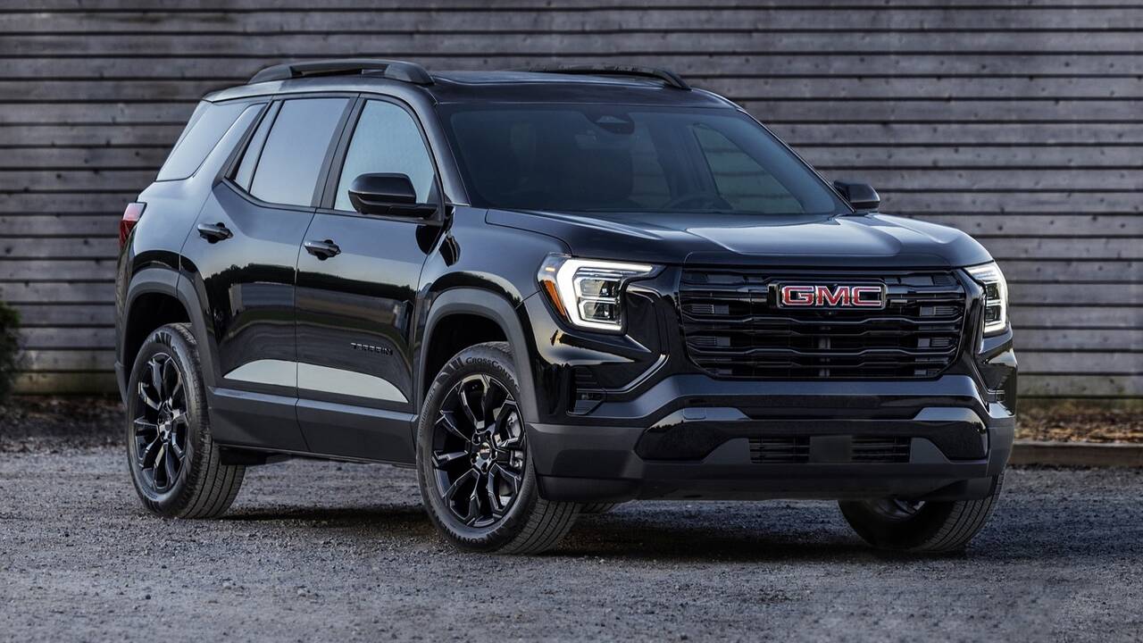 2025 GMC Terrain parked front view