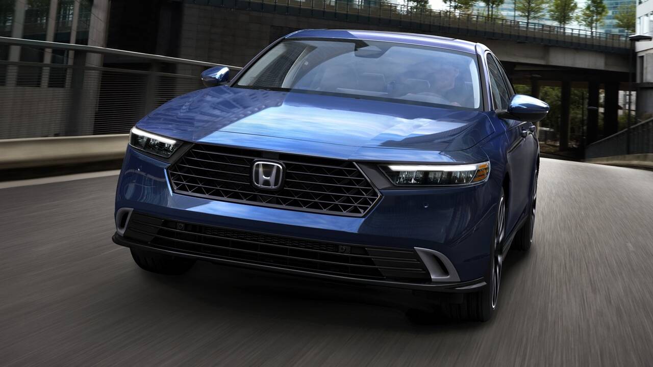 2025 Honda Accord Touring driving front view