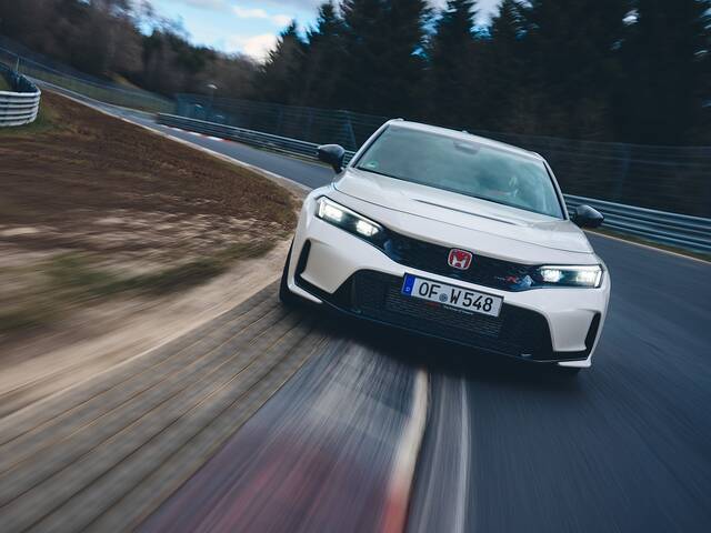 2024 Honda Civic Type R in its natural habitat