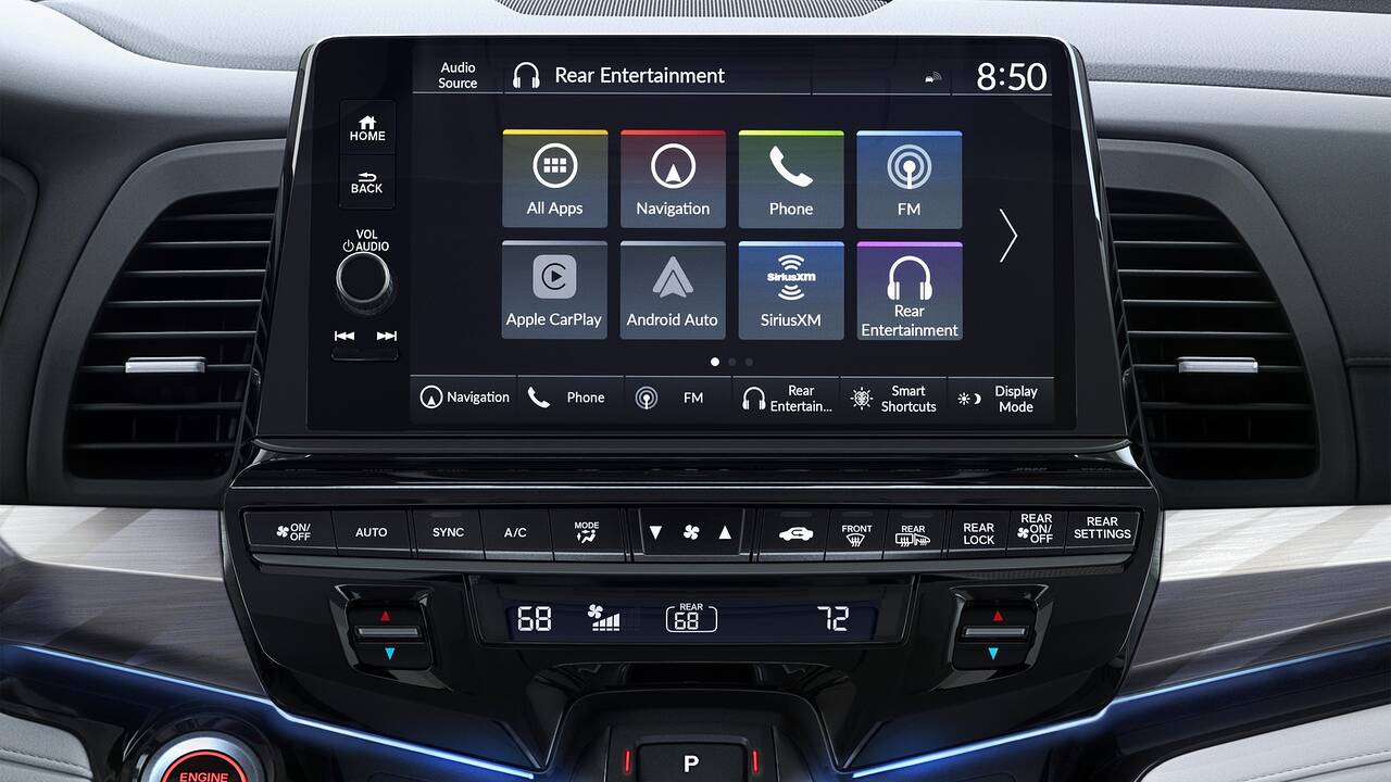 2025 Honda Odyssey front interior - dashboard