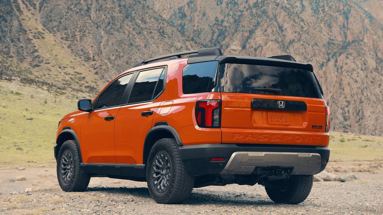 2026 Honda Passport TrailSport - parked rear view