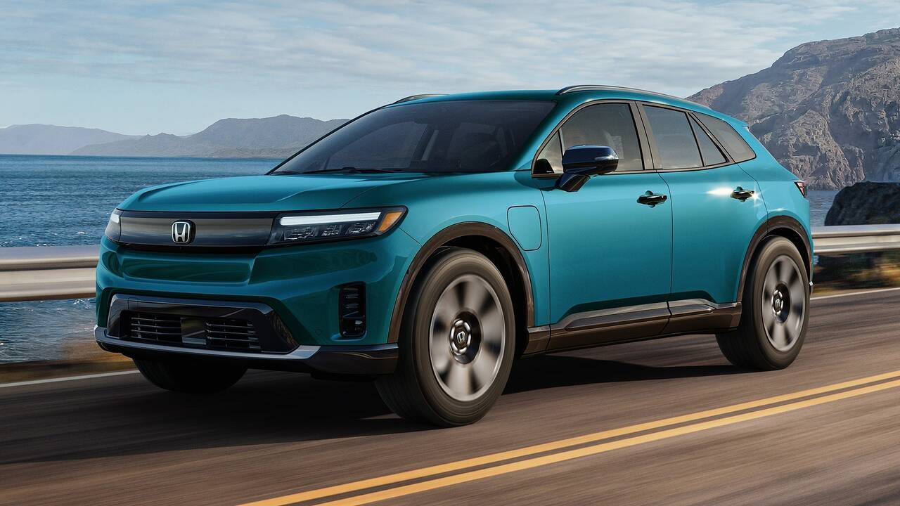 2025 Honda Prologue driving front view