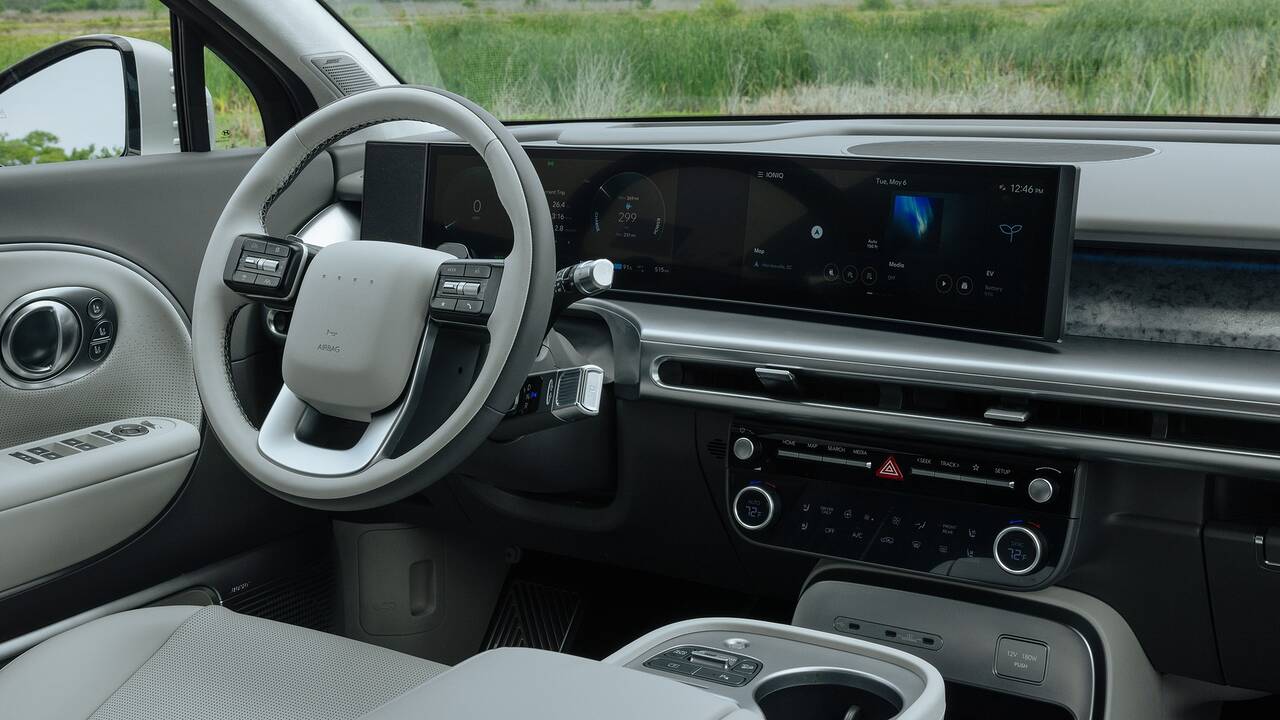 2026 Hyundai Ioniq 9 front interior - dashboard