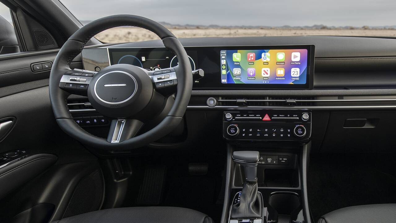 2025 Hyundai Santa Cruz front interior - dashboard