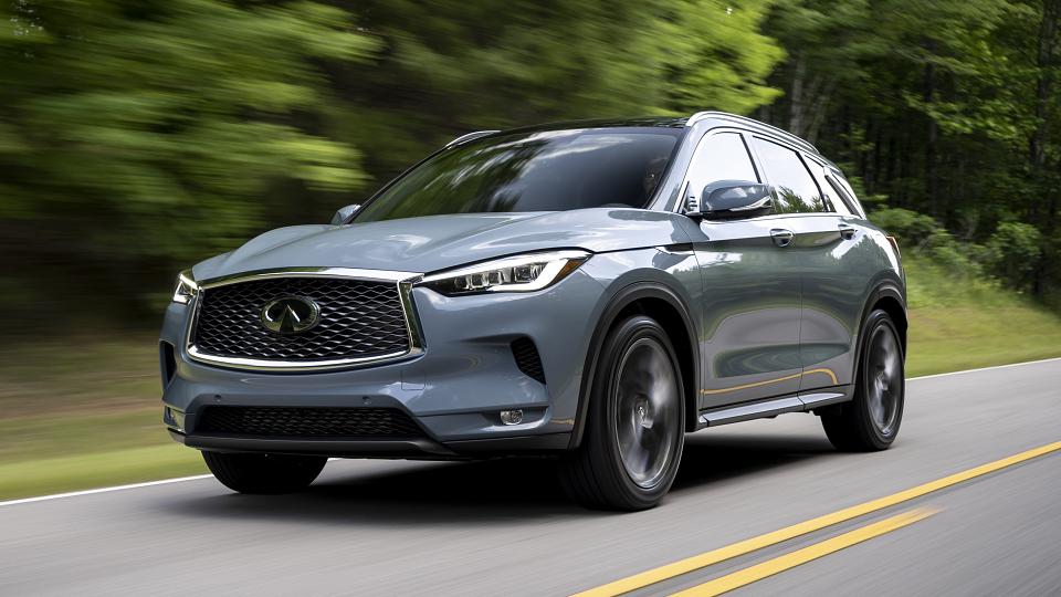 2024 Infiniti QX50 driving front view