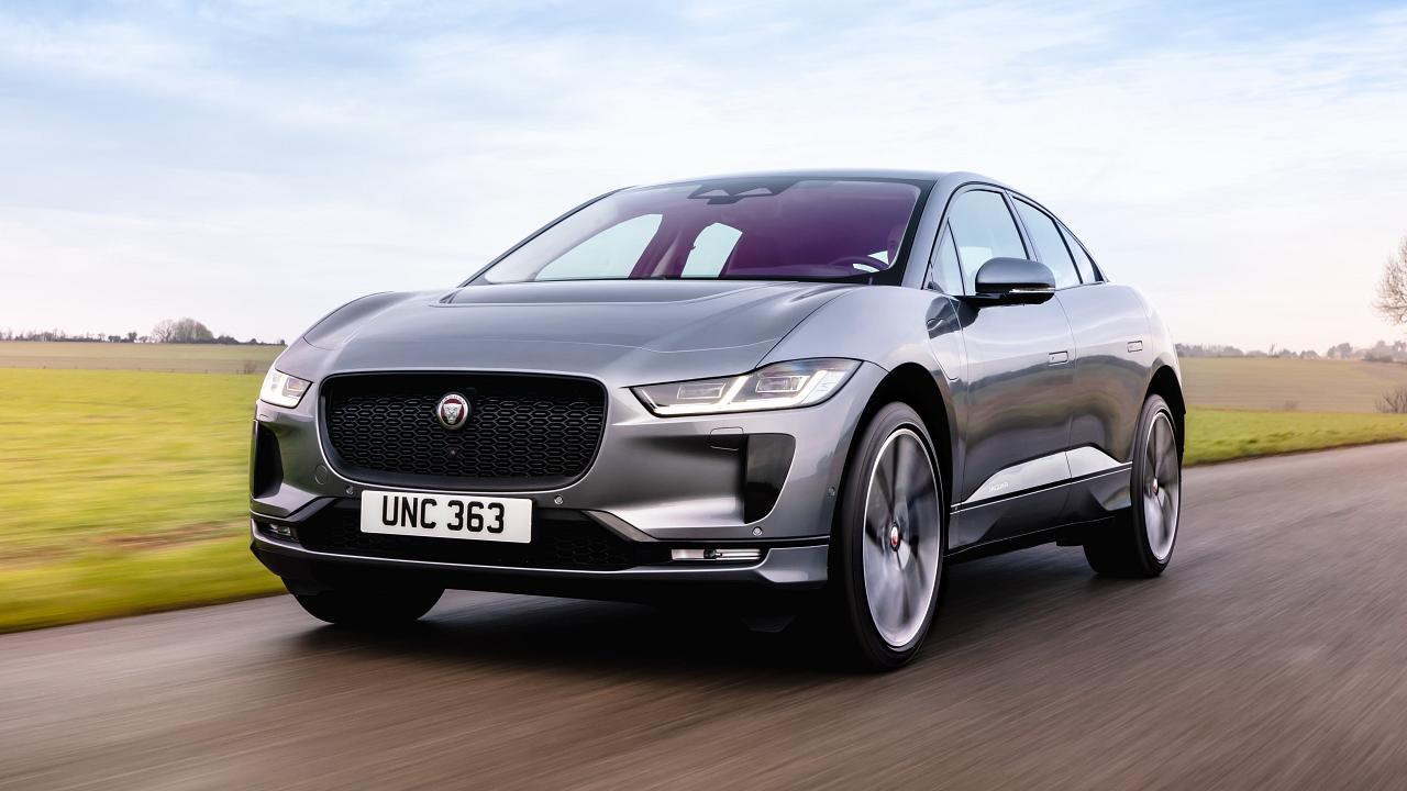 2024 Jaguar I-Pace driving front view