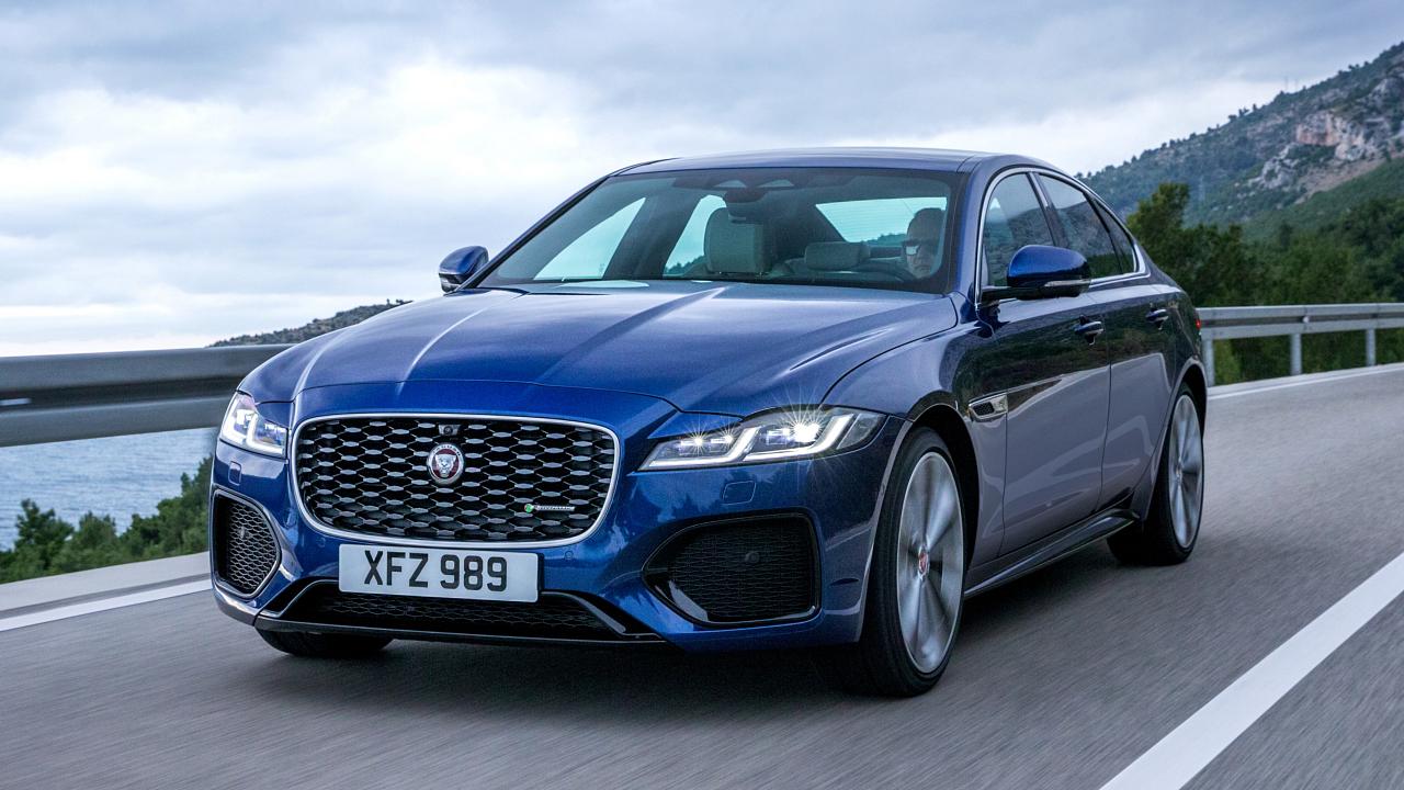 2024 Jaguar XF driving front view