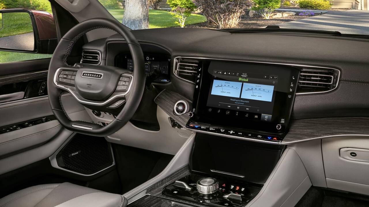 2025 Jeep Wagoneer front interior - dashboard