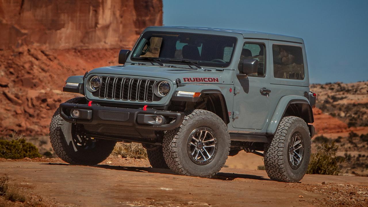 2025 Jeep Wrangler Rubicon 2-Door with Xtreme 35 Tire package