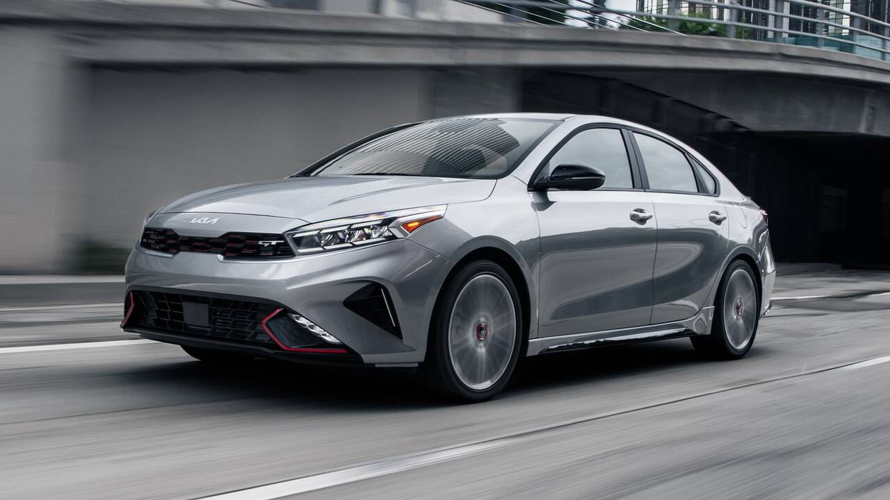 2024 Kia Forte GT driving side view