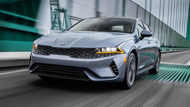 2024 Kia K5 driving