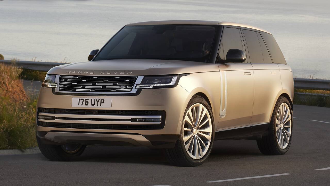 2024 Land Rover Range Rover driving front view