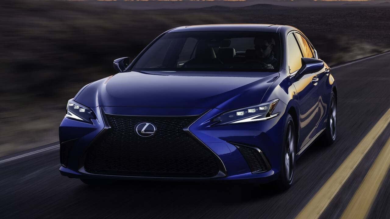 2024 Lexus ES 350 driving front view