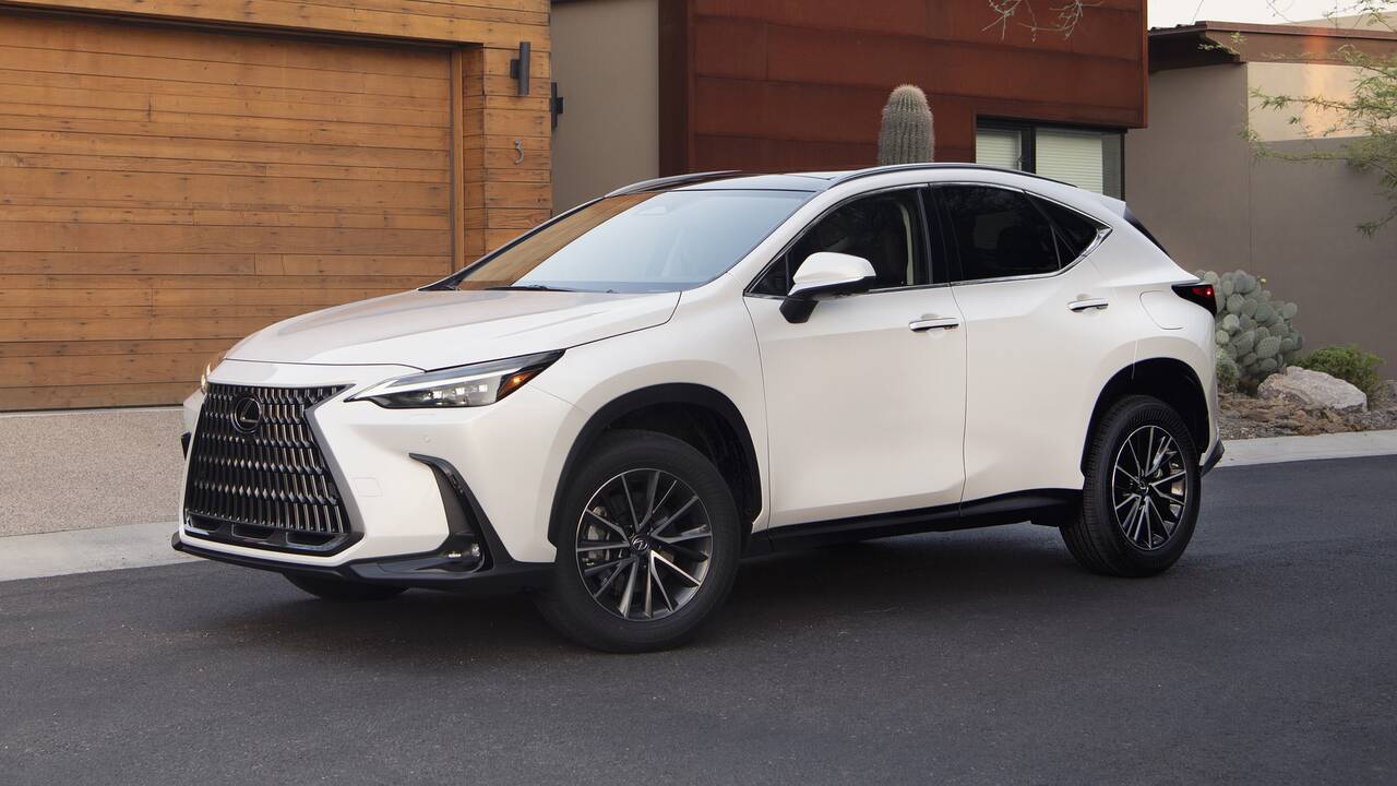 2025 Lexus NX 250 parked front view