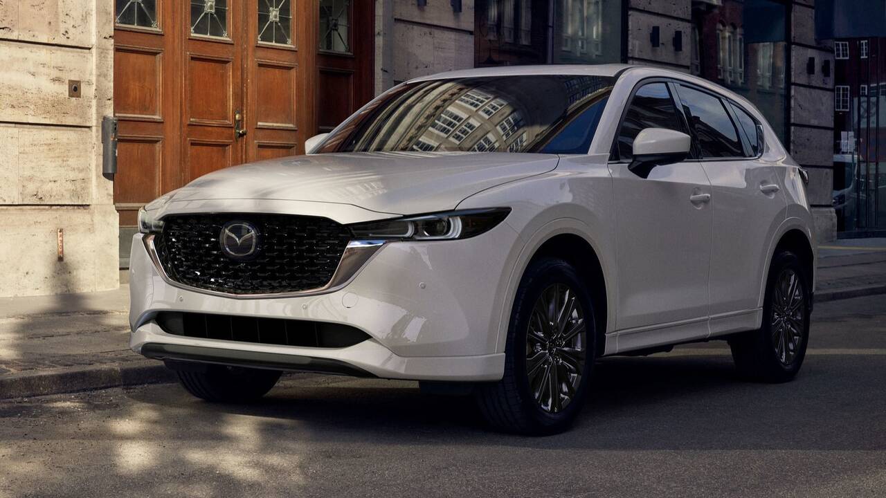 2024 Mazda CX-5 Turbo Signature parked front view