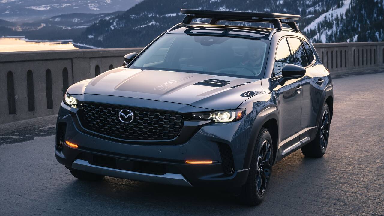 2024 Mazda CX-50 parked front view