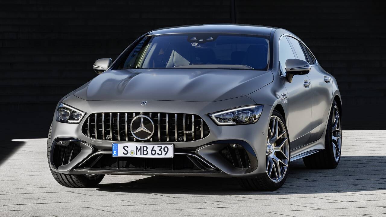 2024 Mercedes-Benz AMG GT 63 S 4-Door PHEV parked front view