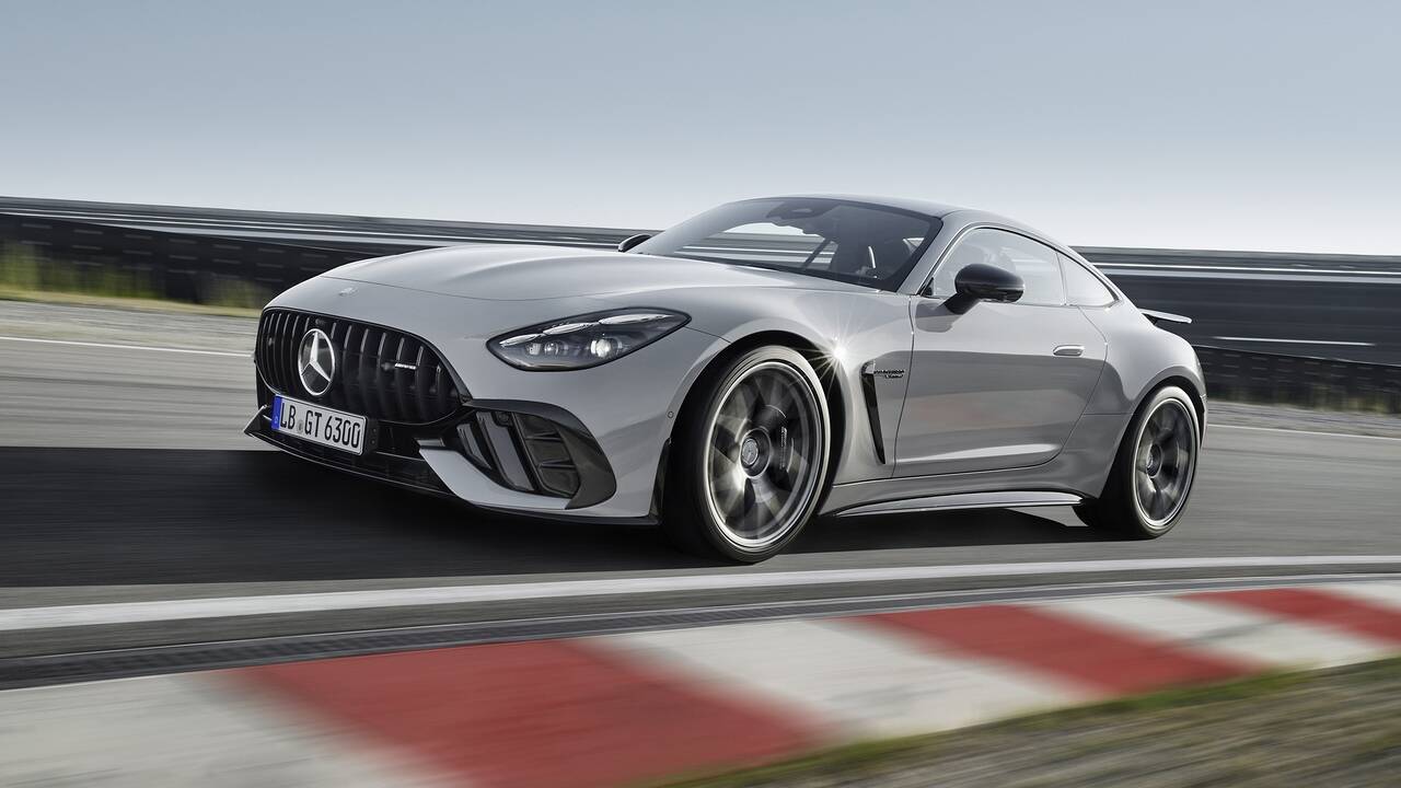 2025 Mercedes-Benz AMG GT 63 Pro driving side view