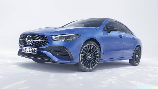 2025 Mercedes-Benz CLA parked front view