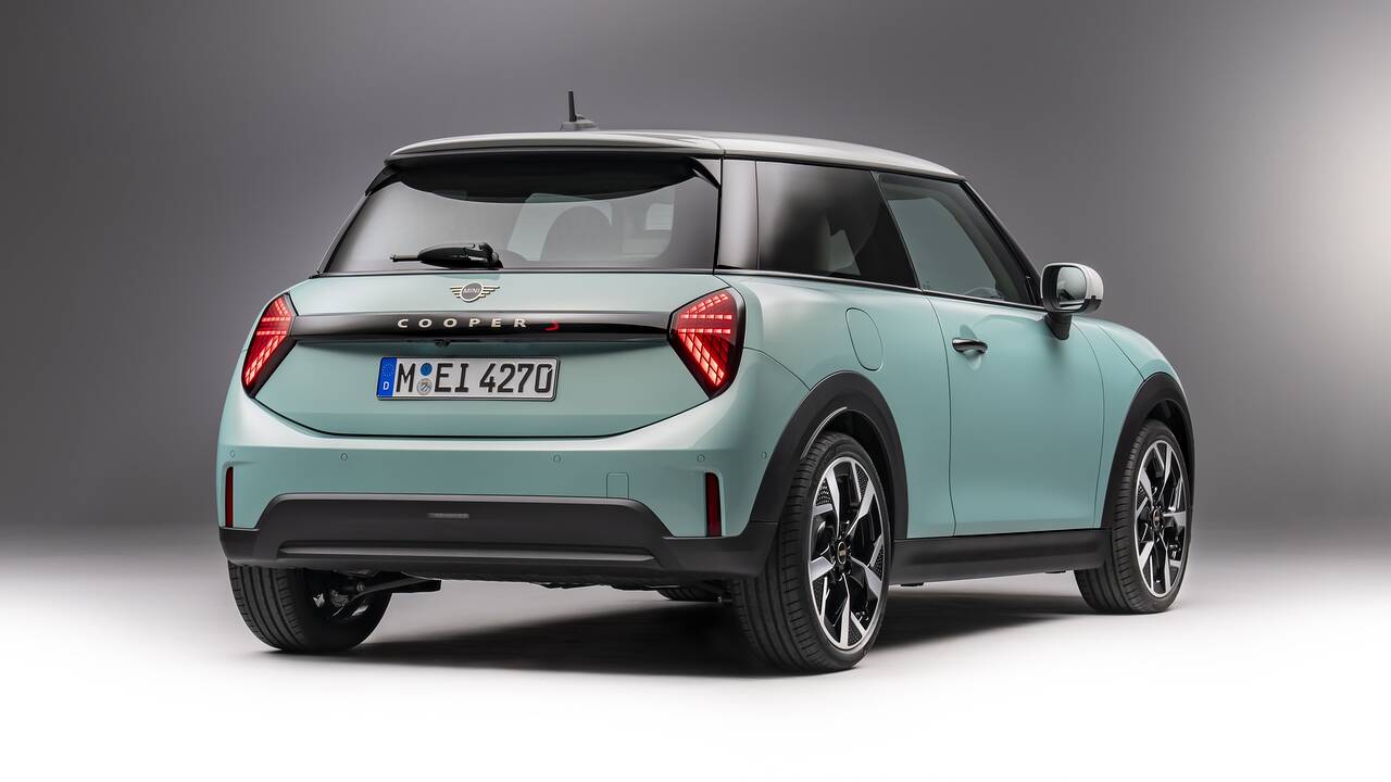 2025 Mini Cooper S Hardtop 2-Door parked rear view