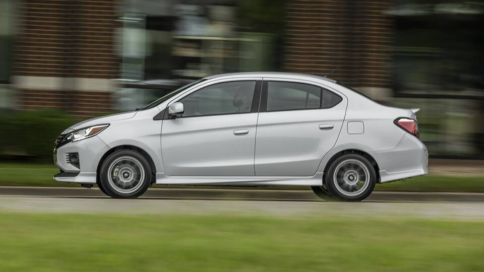2024 Mitsubishi Mirage G4 driving side view