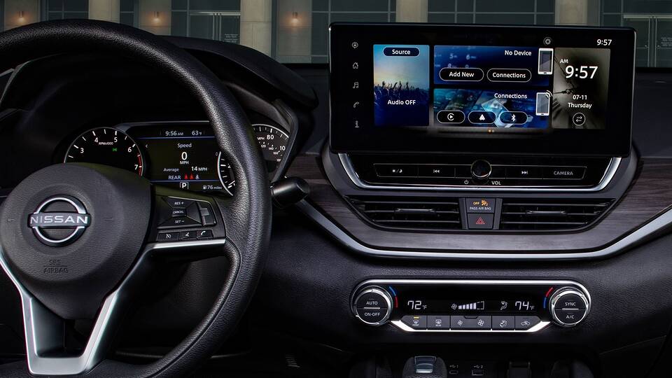 2025 Nissan Altima SV Special Edition front interior infotainment interface