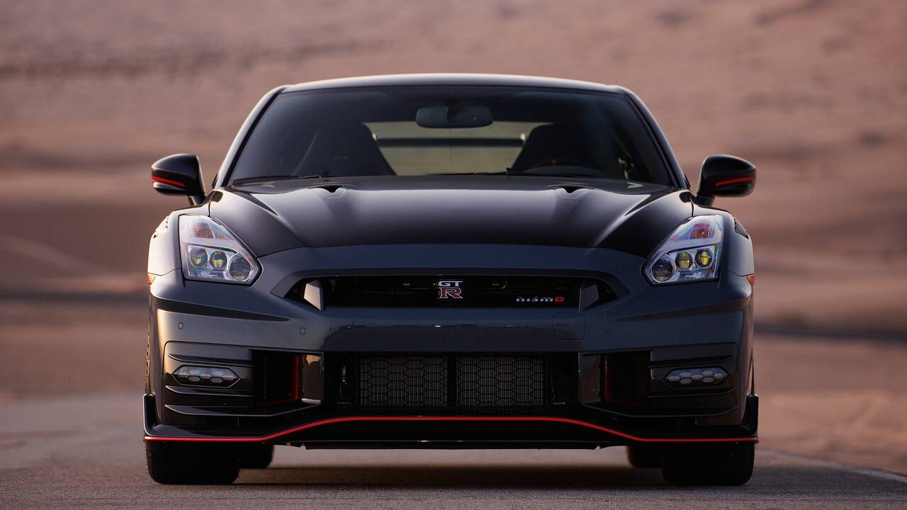 2024 Nissan GT-R NISMO parked front view