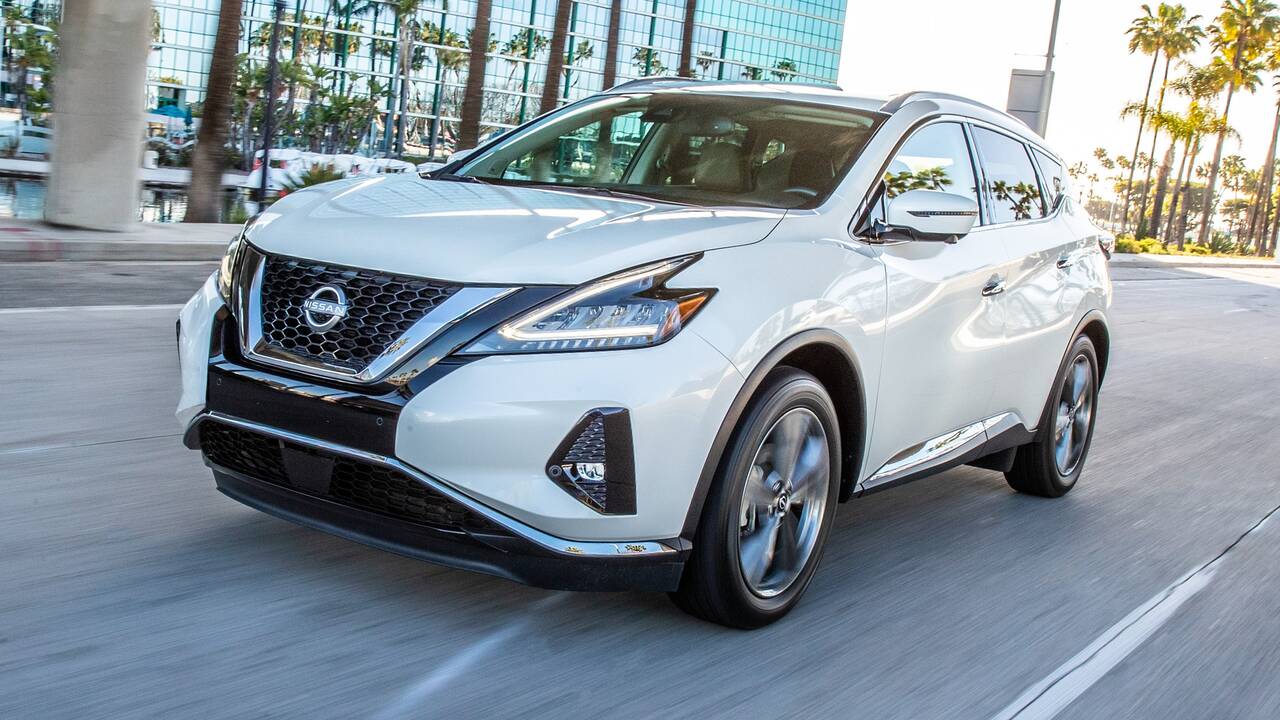 2024 Nissan Murano driving front view