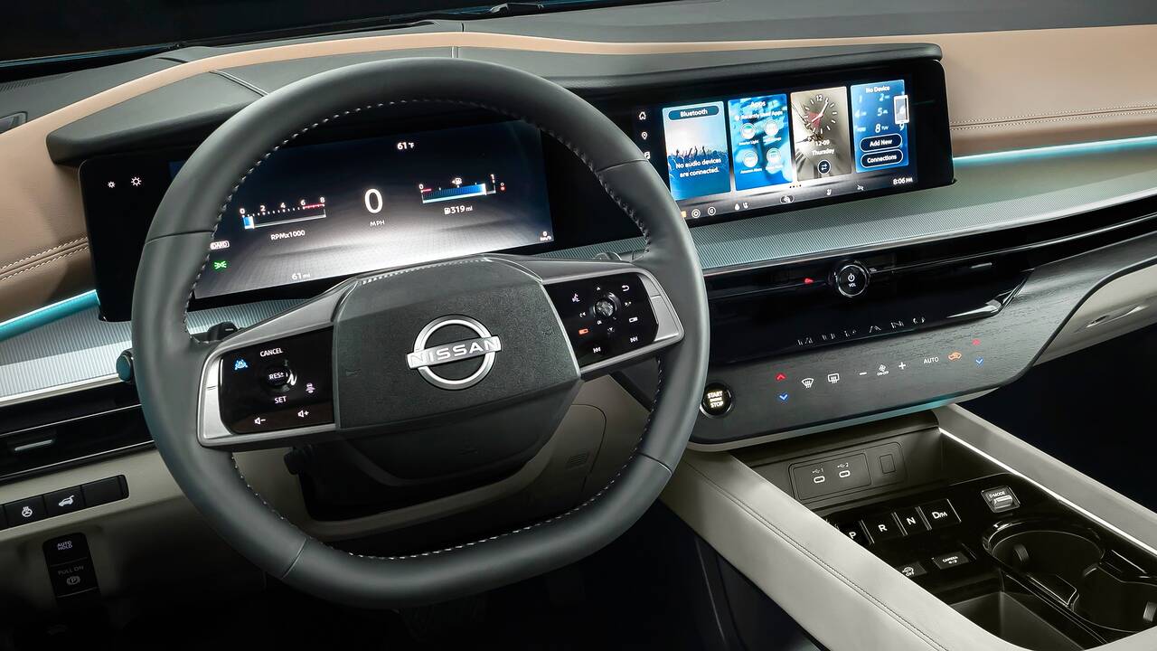 2025 Nissan Murano front interior