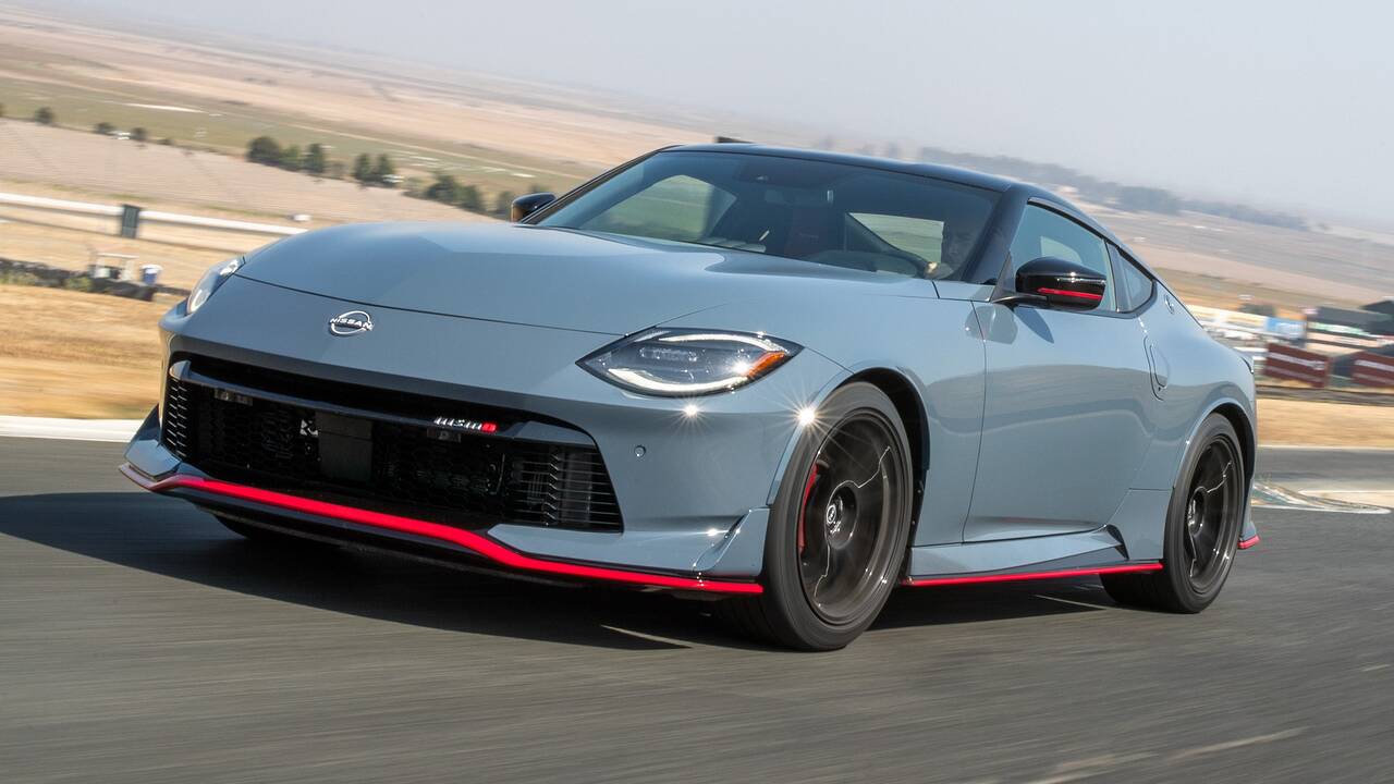 2024 Nissan Z NISMO driving front view