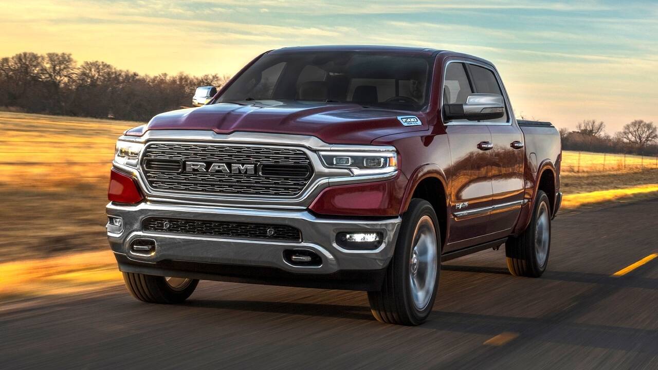 2024 Ram 1500 driving front view