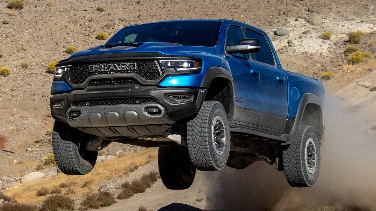 2024 Ram 1500 TRX driving front view