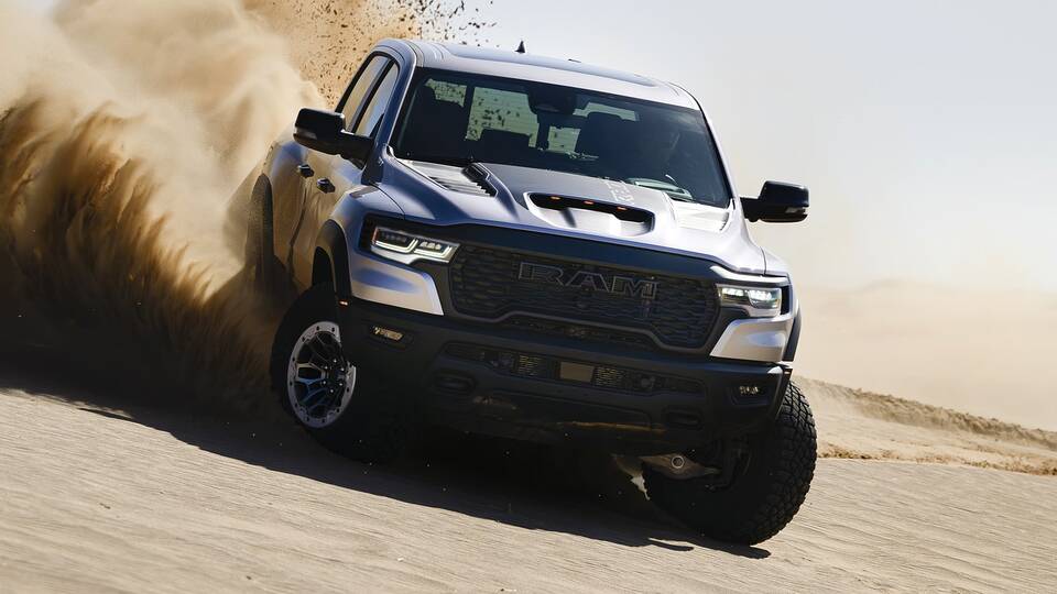 2025 Ram 1500 RHO driving front view