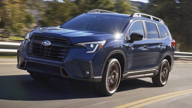 2025 Subaru Ascent driving front view