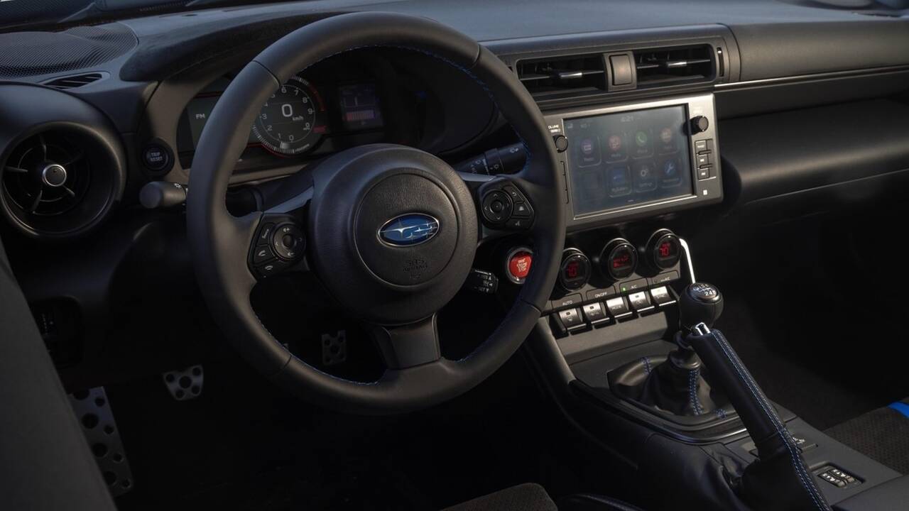 2025 Subaru BRZ front interior - dashboard