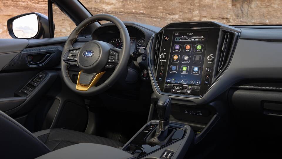 2025 Subaru Crosstrek Wilderness front interior - dashboard
