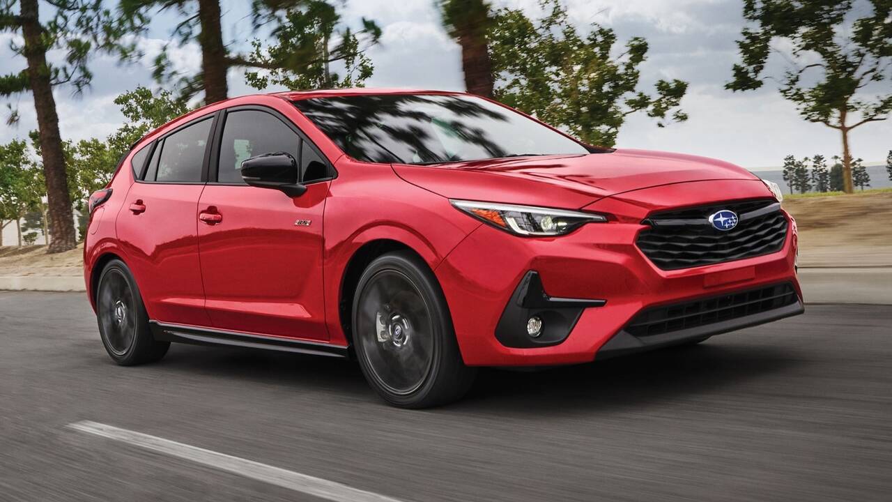 2025 Subaru Impreza driving front view