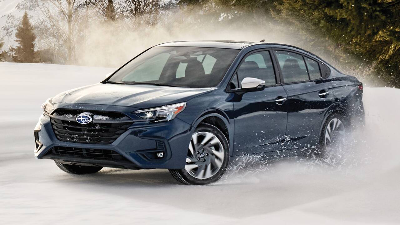 2024 Subaru Legacy driving front view