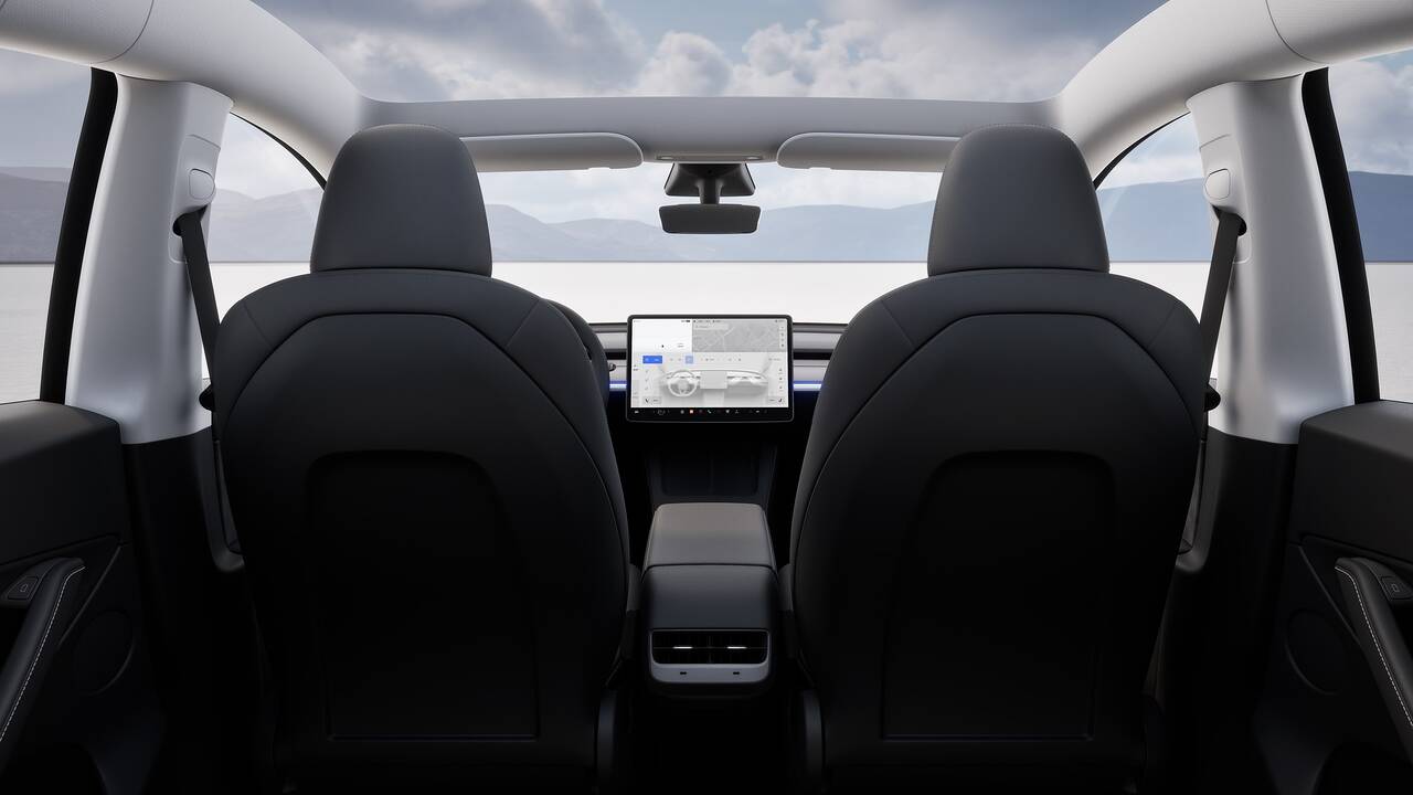 2024 Tesla Model Y interior