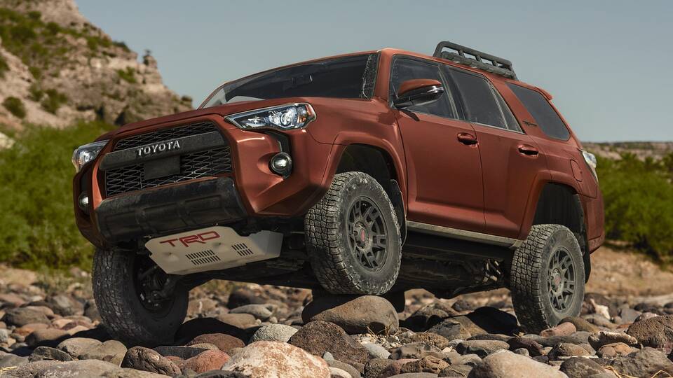 2024 Toyota 4Runner TRD Pro driving off-road