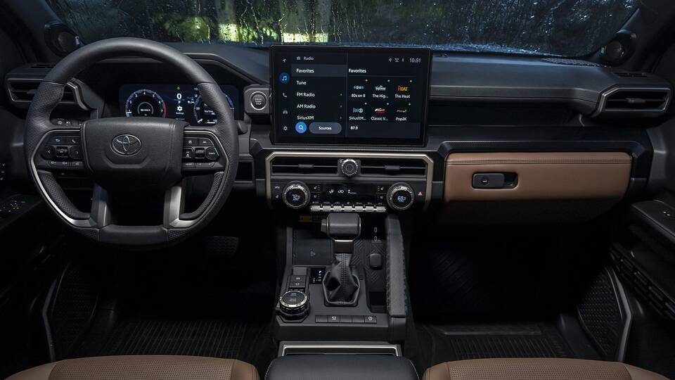 2025 Toyota 4Runner Limited front interior - dashboard