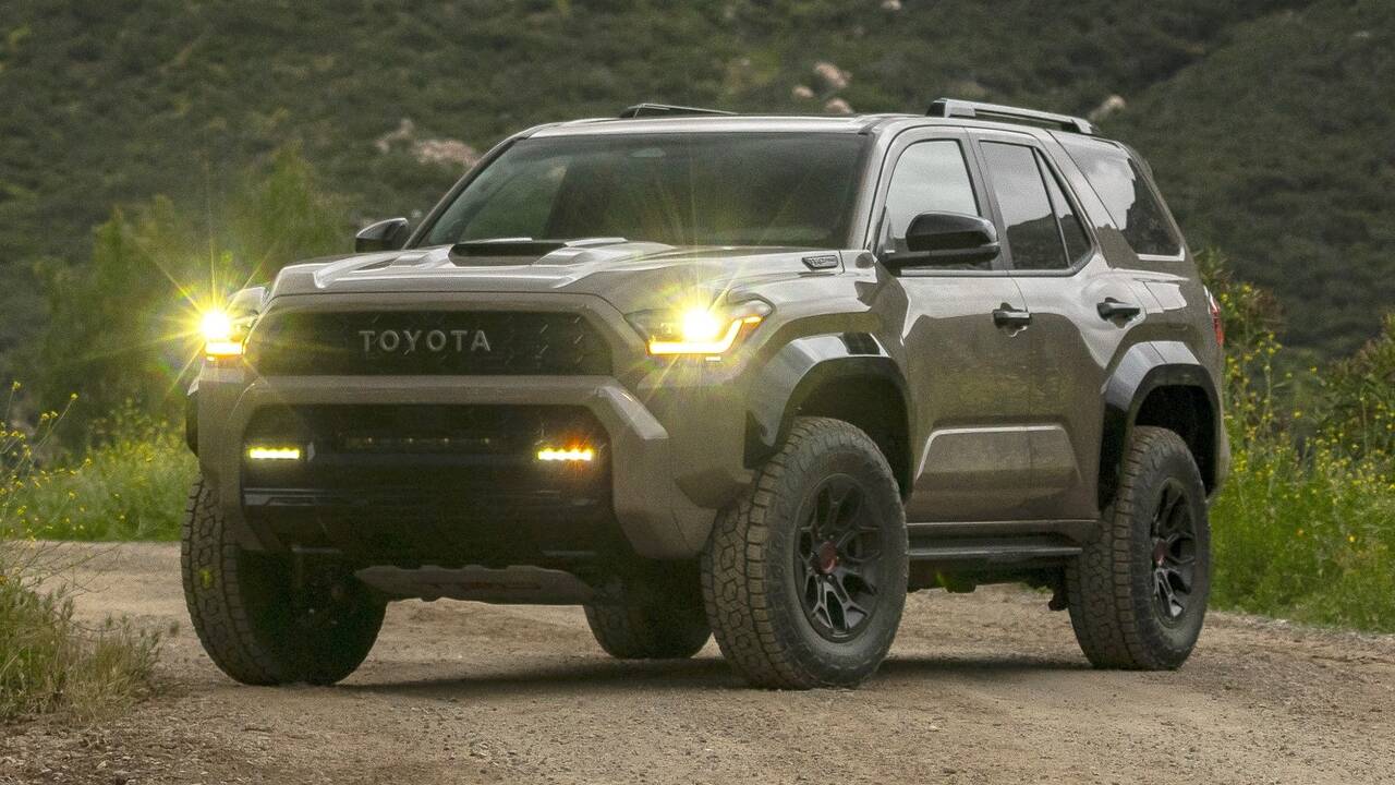 2025 Toyota 4Runner TRD Pro Mudbath parked front view