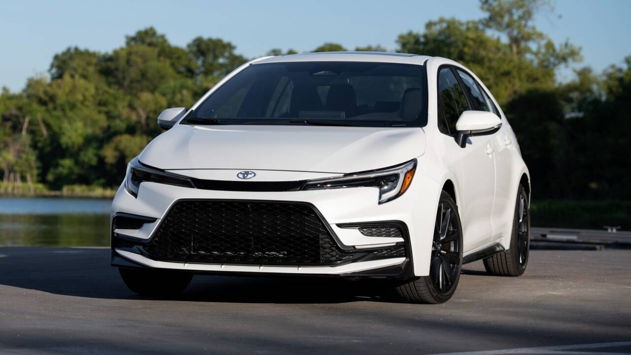 2025 Toyota Corolla Hybrid parked front view