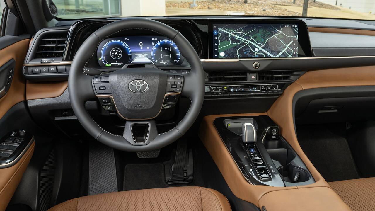 2025 Toyota Crown Signia front interior - dashboard