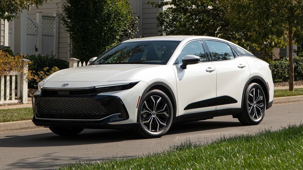 2024 Toyota Crown parked front view